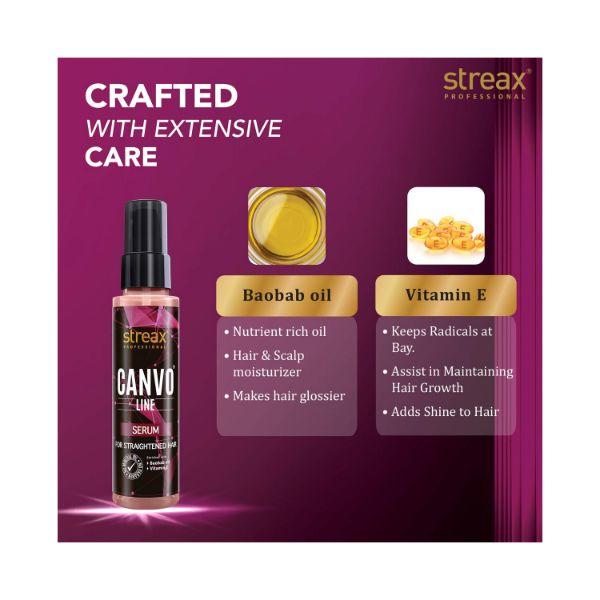 Streax Professional Canvoline Serum 100 ml - Hair Serums