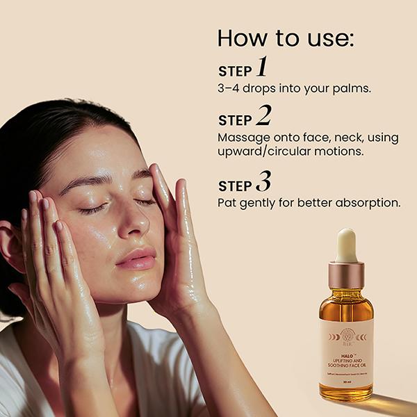 Bie - Beauty By Bie Halo- Uplifting & Soothing Face Oil 30 ml - Face Oils