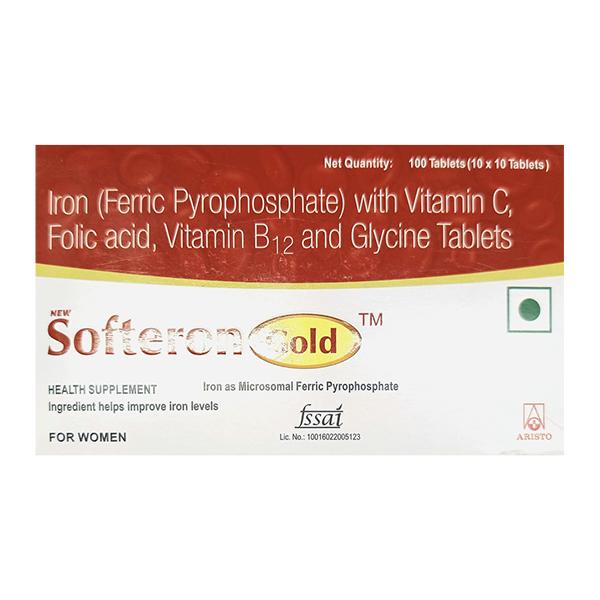 Netmeds | SOFTERON GOLD NEW Tablet 10's