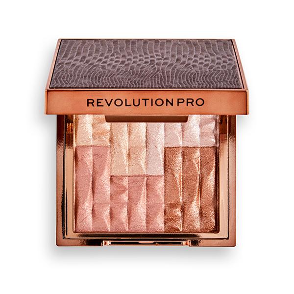 Revolution Pro Goddess Glow Shimmer Brick Afterglow 8 gm - Eye Shadow Palettes