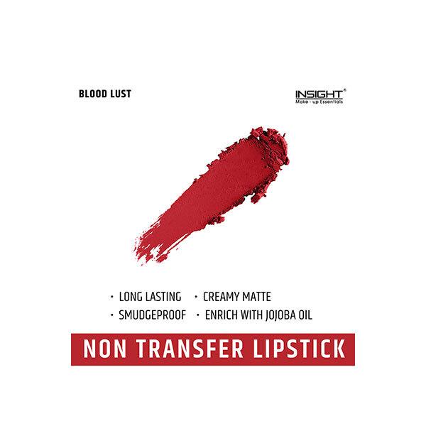 INSIGHT COSMETICS 24 HRS NON TRANSFER MATTE LIPSTICK (LL-03)-FORGET ME (04) 3 gm - Lipsticks
