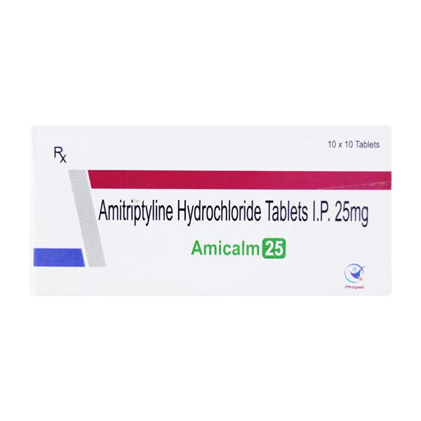 AMICALM 25 Tablet 10's - Depression-Ant