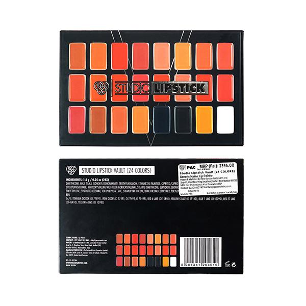 PAC Studio Lipstick Vault X24 1.4 gm - Lipsticks
