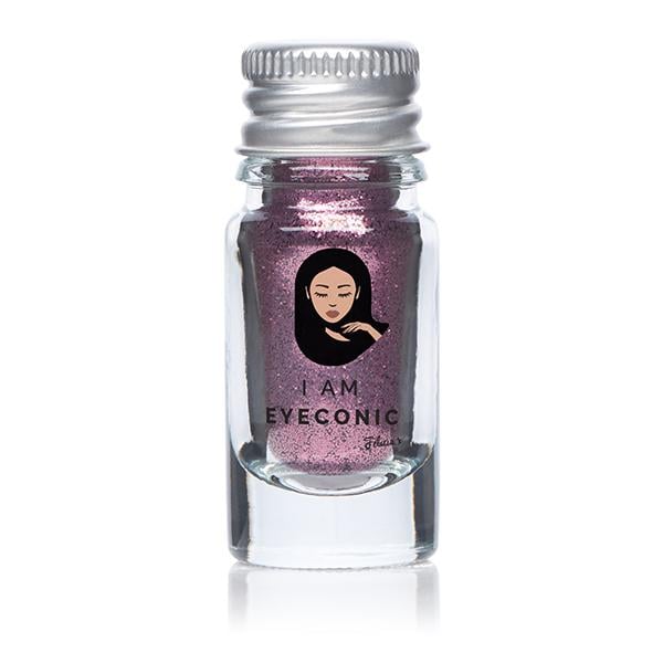 I AM EYECONIC FINE GLITTER MAUVE OVER 4 gm - Eyeshadow, Bases & Primers