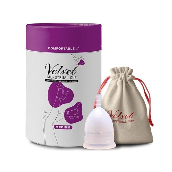 Netmeds | Velvet Menstrual Cup (Medium) 1's