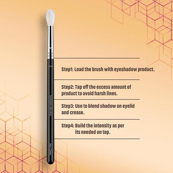 Miss Claire M14 - Eyeshadow Blending Brush (Chrome) 1's - Eye Brush