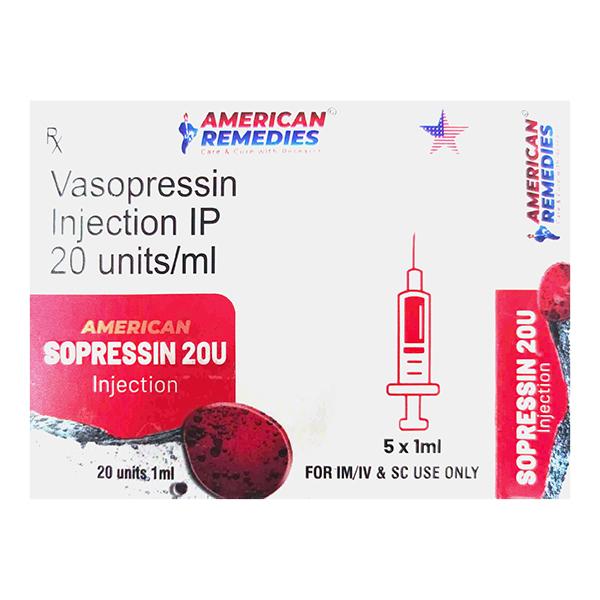 Netmeds | SOPRESSIN 20U Injection 1ml