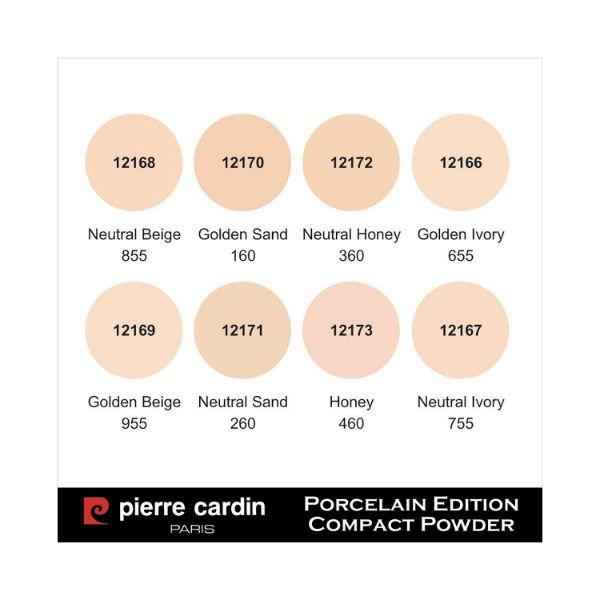 Pierre Cardin Parisporcelain Edition Compact Powder 855 Neutral Beige 12 gm - Compact Powder