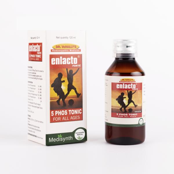 Netmeds | Medisynth Enlacto Forte 5 Phos Tonic 450 ml