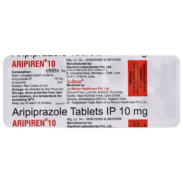 Netmeds | Aripiren 10mg Tablet 10'S