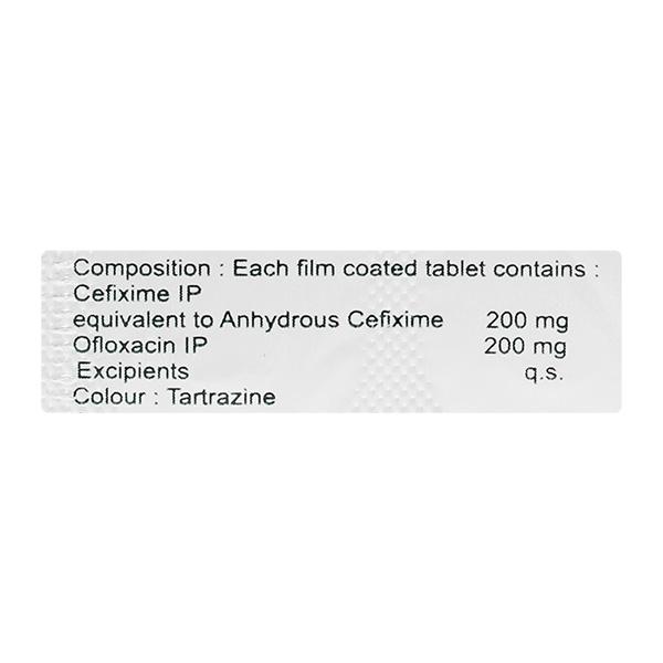 Brutacef O 200mg Tablet 10'S - Bacterial Infections-Cep