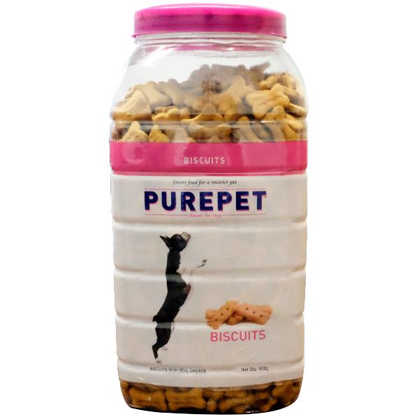 Netmeds | Purepet Biscuit Mutton flavour For Dog Treats 800 g