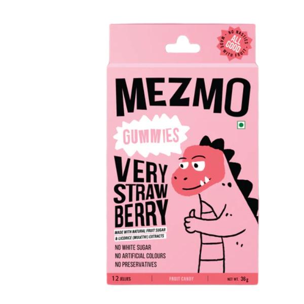 Mezma Very Strawberry Fruit Gummies 36 g - Calcium And Minerals