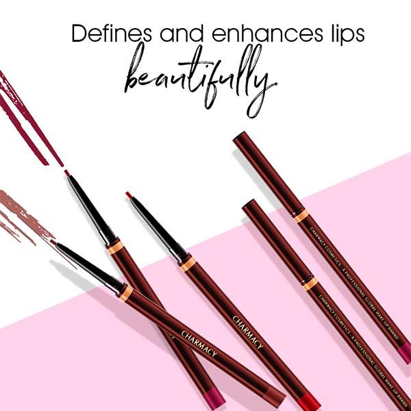 Charmacy Milano Lip Contour - Lip Liner (Dark Cherry) 0.1 gm - Lip Liners