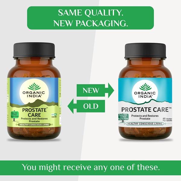 Organic India Prostate Care Capsule 60's - Sexual Care