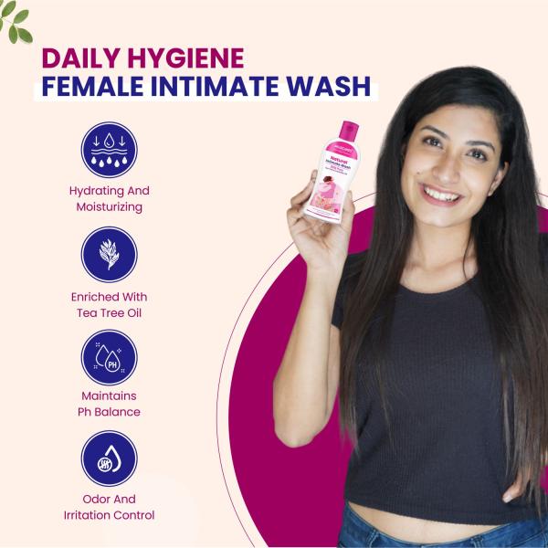 Mildcares Natural Intimate Wash 100 ml - Intimate Hygiene