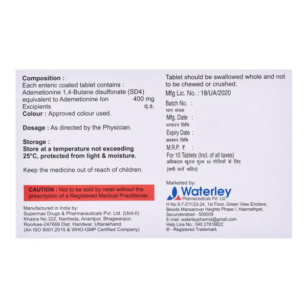 HEPKART 400 Tablet 10's - Supplements-Sup