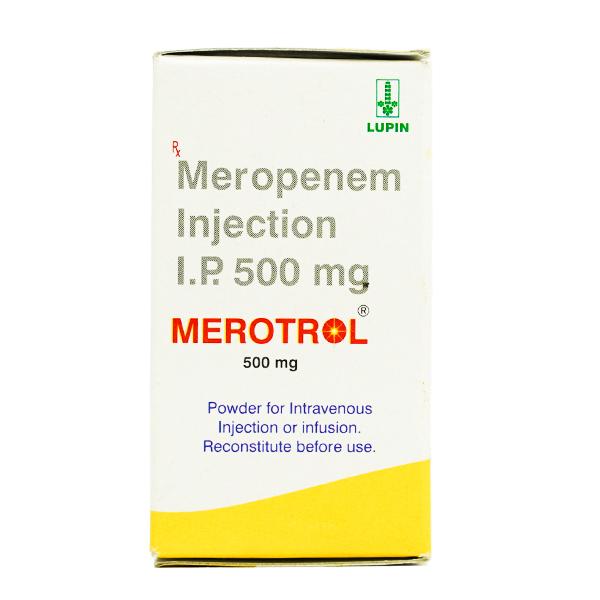 Merotrol 500mg Injection 1's - Bacterial Infections-OBL
