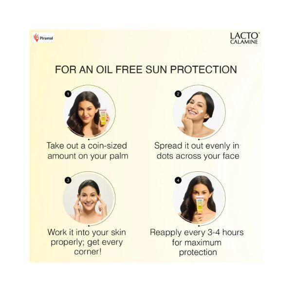 Lacto Calamine Sulphate-free Daily Sunshield with Kaolin Clay. Matte Look Sunscreen Spf50 Pa+++ 50gm 2's - Face Sunscreen