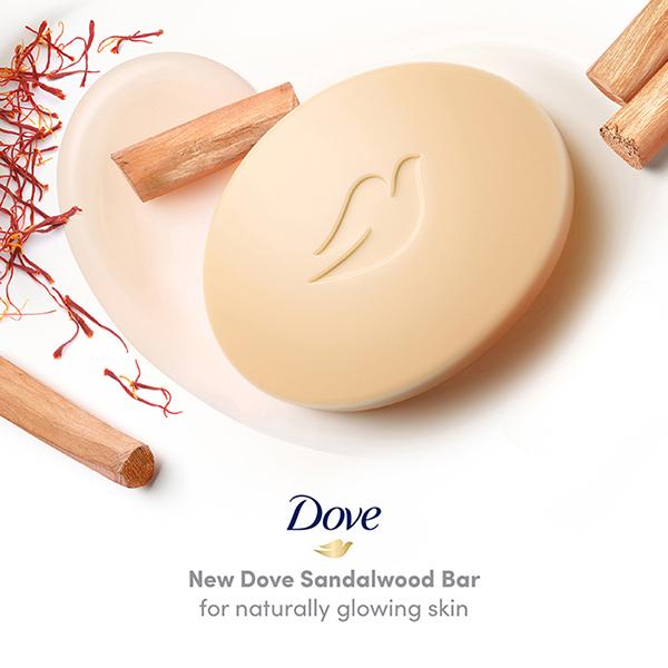 Dove Sandalwood Beauty Bathing Bar 125gm 3's - Soaps