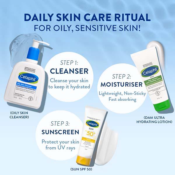 Cetaphil Oily Skin Cleanser 250 ml - Face Wash & Cleansers