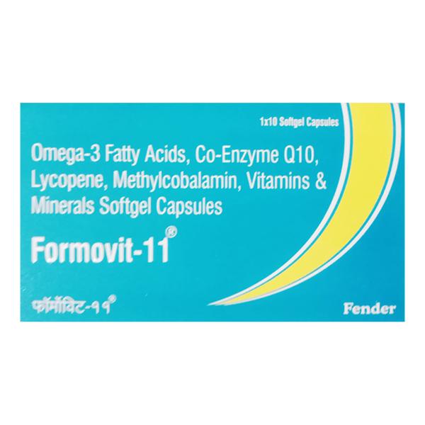 FORMOVIT 11 Soft Gelatin Capsule 10's - Supplements-Vam