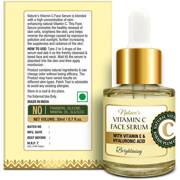 Oriental Botanics Nature's Vitamin C Brightening Face Serum 20 ml - Face Serum