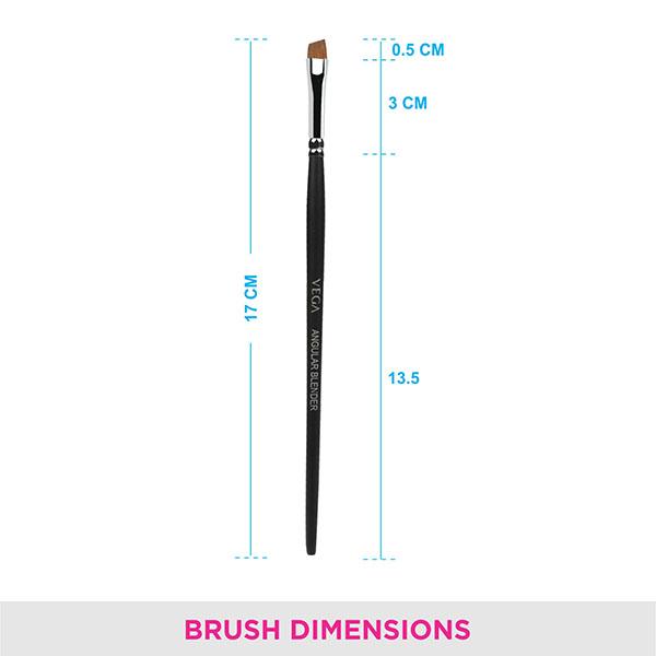 Vega Angular Blender Brush (PB - 08) 17.5 gm - Blush Brush