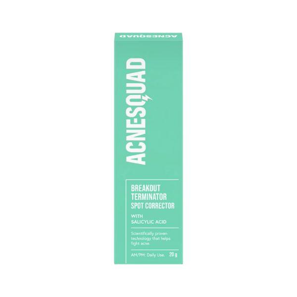 Acne Squad Breakout Terminator Spot Corrector With Salicylic Acid 20 gm - Face Creams
