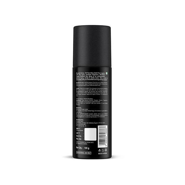 Beardo Legacy Perfume Deo Spray Long Lasting 150ml - Men Deodorants/Roll-Ons