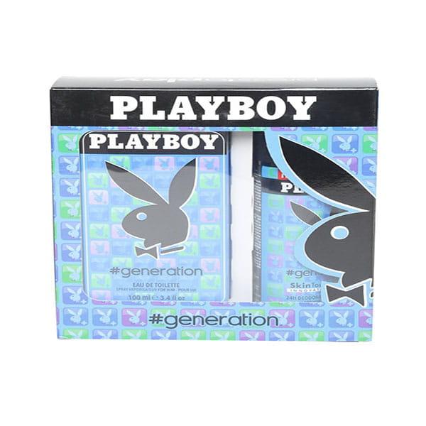 Playboy Gift Set(Generation W + King M)Eau de Toilette 190 ml - Perfumes (Edt/Edp)
