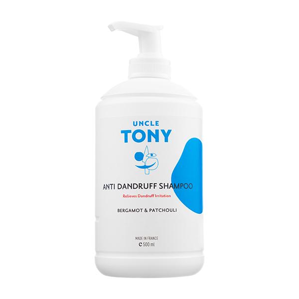 Netmeds | Uncle Tony Anti Dandruff Shampoo - Bergamot & Patchouli 500 ml