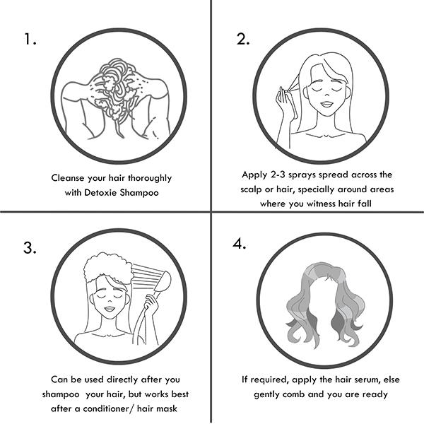 Detoxie Keratin Reapir and Health Restore Hair Tonic 50 ml - Hair Treatment