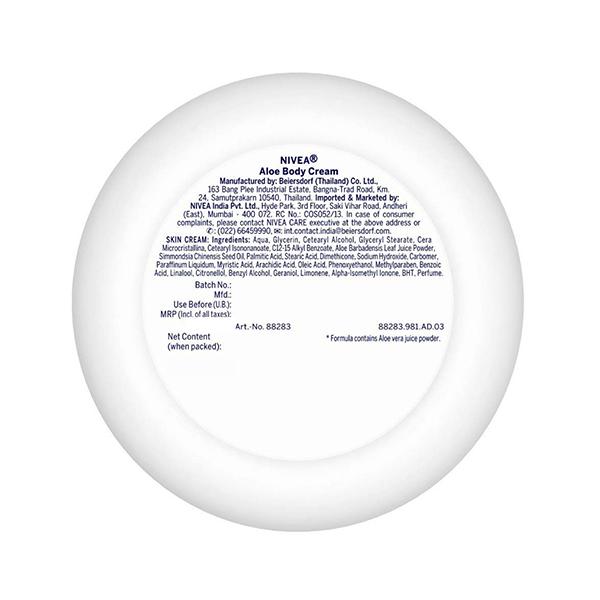 Nivea Aloe Hydration Skin Cream 200 ml - Lotions & Creams