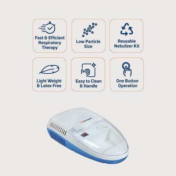 Dr Amgenic Advanced Compressor Nebulizer - Nebulizers / Vaporizer