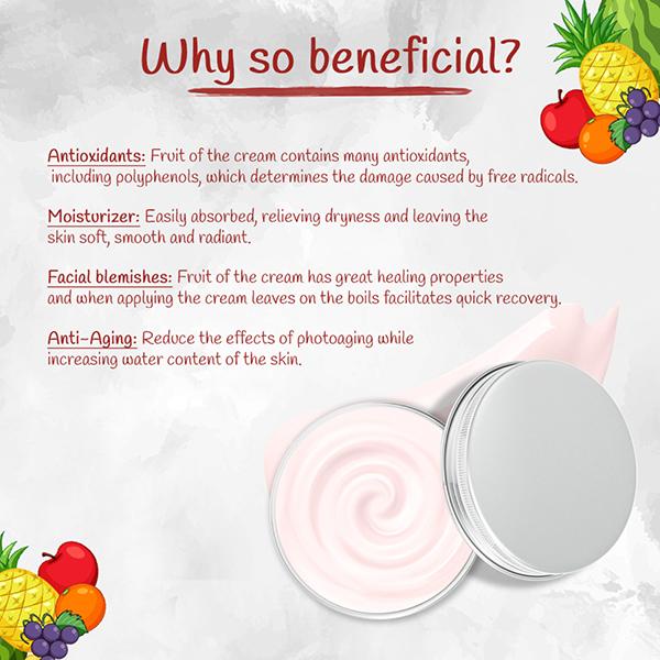 Nutriment Fruit Cream All Skin Type 250 gm - Lotions & Creams