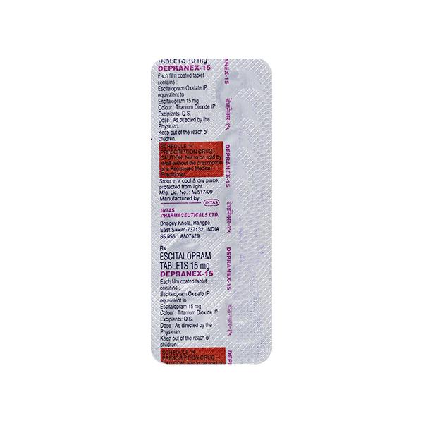 Netmeds | Depranex 15mg Tablet 10'S