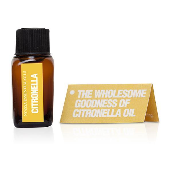 Nyassa Citronella Essential Oil 100% Pure & Natural 10 ml - Essential Oils