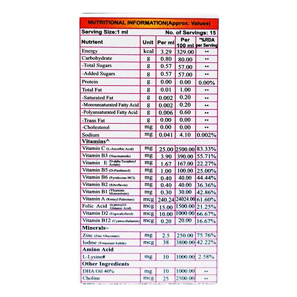 RYTHMIX KID Drops 15ml - Supplements-Vam