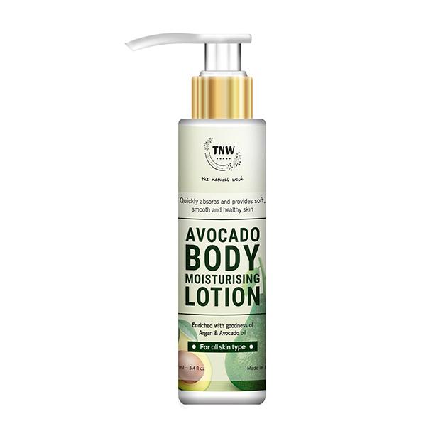 The Natural Wash Avocado Moisturizing Lotion With Argan Oil For All Skin Type 100 Ml - Face Moisturizers