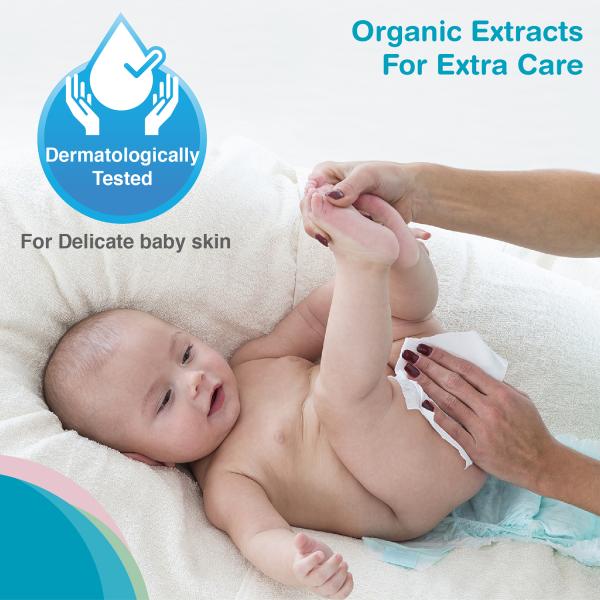 Vega Baby & Mom 99% Pure Water Wipes 30's - Diapers & Wipes