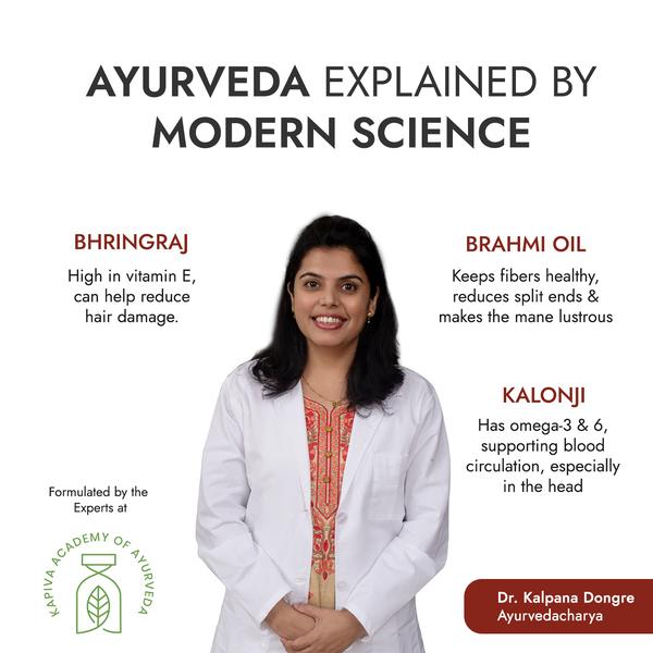 Kapiva Hair Rituals Bhringraj Hair Nourish Oil 200 ml - Hair Oils