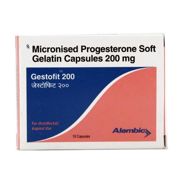 Gestofit 200mg Capsule 10'S - Hormonal Therapy-Oes