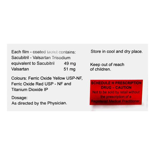 SACUHART 100 Tablet 10's - Heart Failure-Ang