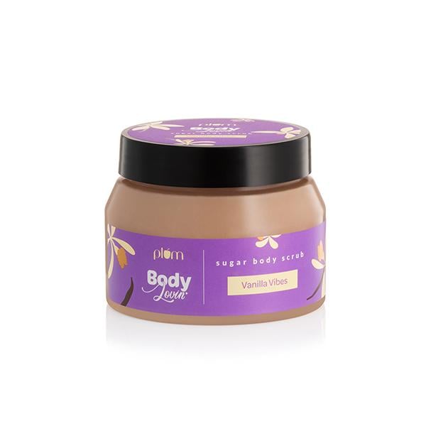 Netmeds | Plum Bodylovin' Vanilla Vibes Sugar Body Scrub 200 Gm