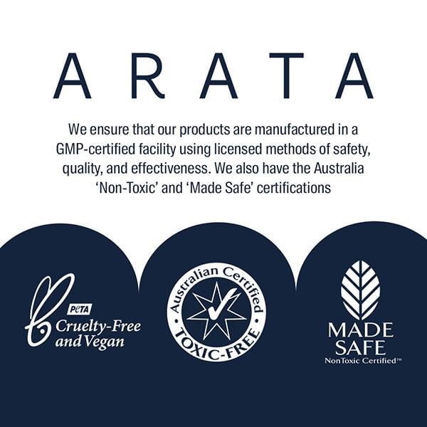 Arata Natural Refreshing Toothpaste With Peppermint, Cinnamon Fights Tooth Decay 50 ml - Toothpaste
