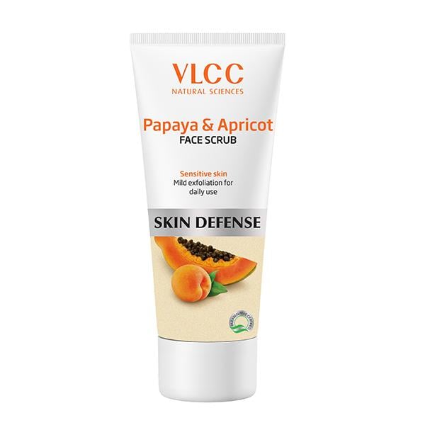 Netmeds | Papaya & Apricot Face Scrub Sensitive Skin Defense 80gm