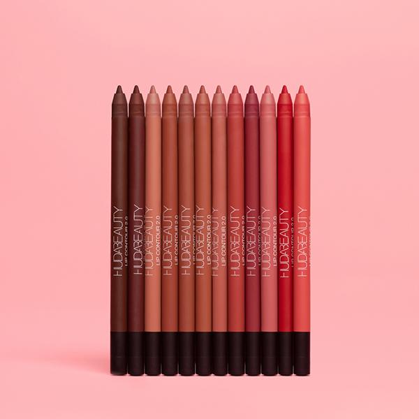 Huda Beauty Lip Contour 2.0 Automatic Matte Lip Pencil Pinky Brown 0.5 gm - Lip Liners