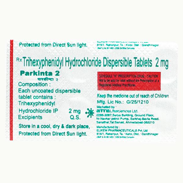 Netmeds | Parkinta 2mg Tablet 10'S
