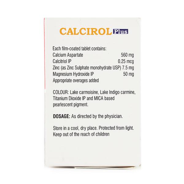 Calcirol Plus Tablet 10'S - Osteoporosis-Age